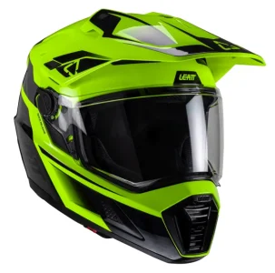 Capacete Leatt 8.5 Adventure com Óculos V25 Amarelo/Preto